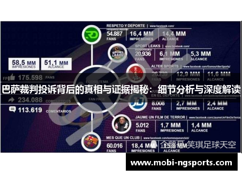 巴萨裁判投诉背后的真相与证据揭秘：细节分析与深度解读